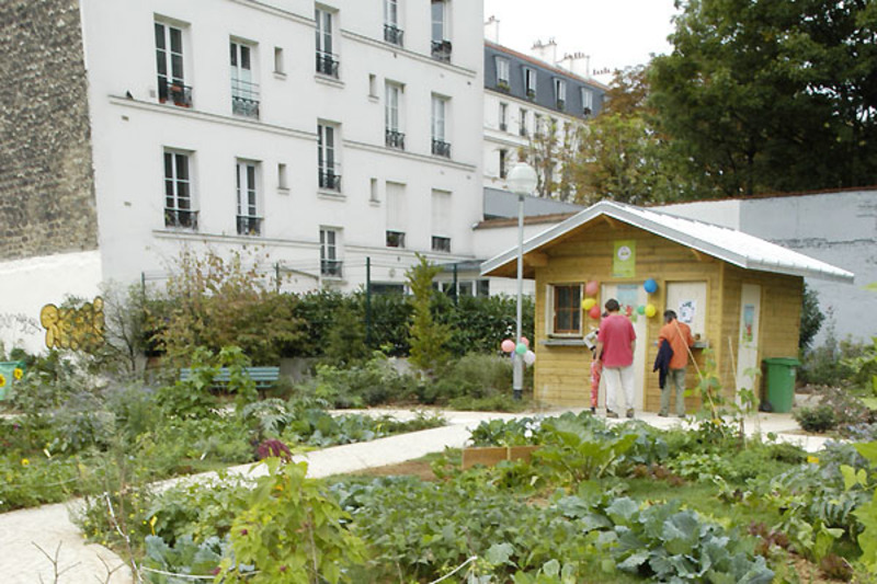 green and sustainable community garden