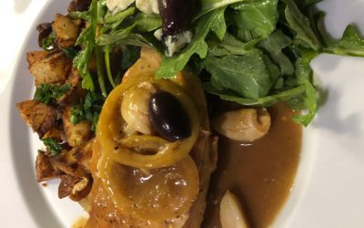 Classic French Bistro – Garlic Chicken and Brabant Potatoes