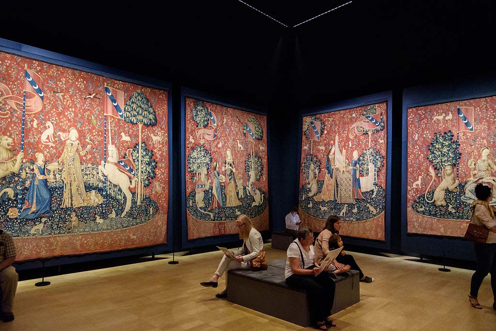 Lady and the unicorn tapestries, Cluny Museum