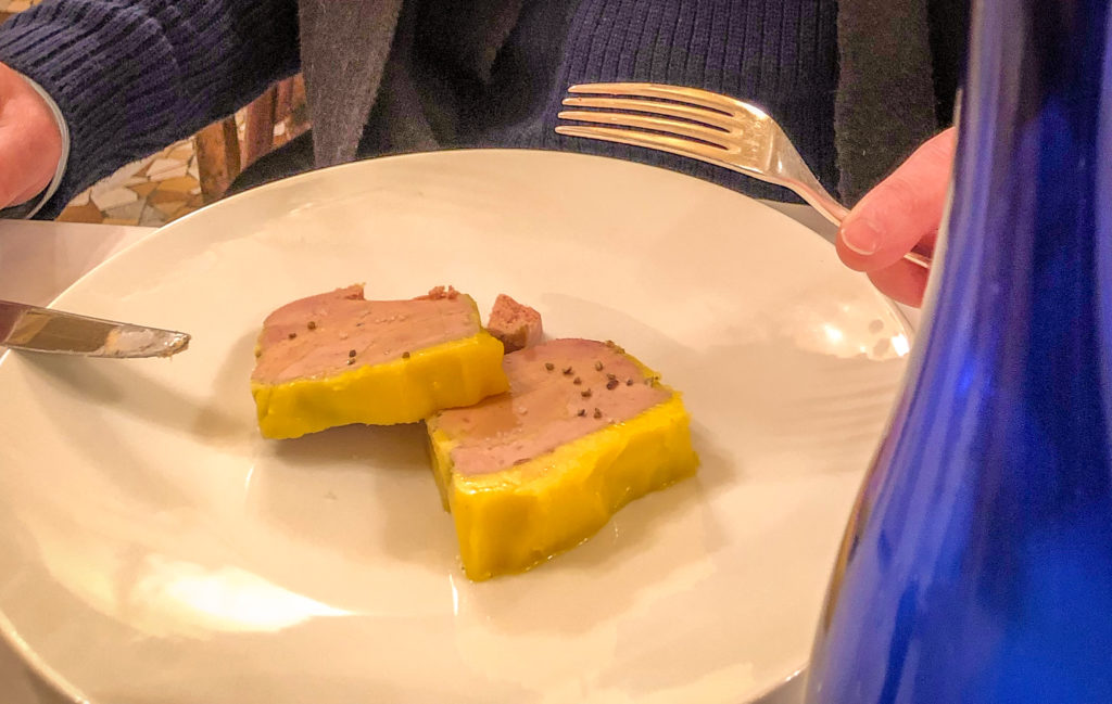 foie gras at Josephine Chez Dumonet